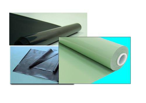 display sheet / flexible / rubber / VMQ
