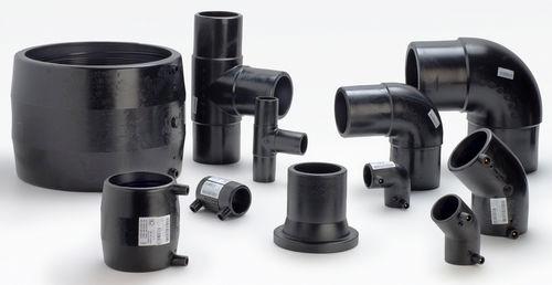 compression fitting / straight / polyethylene / thermoplastic