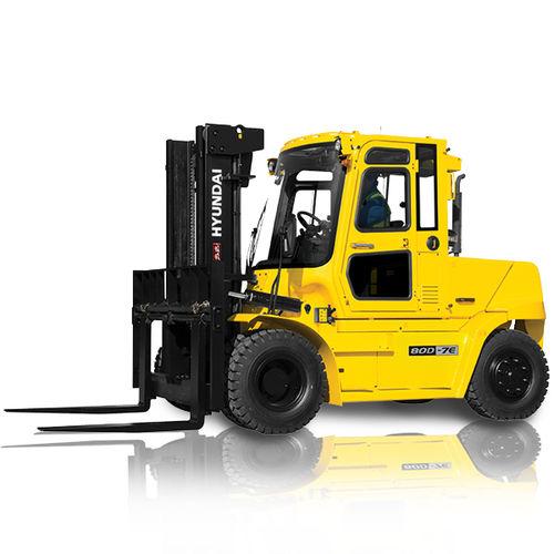 diesel engine forklift / ride-on / 4-wheel / handling