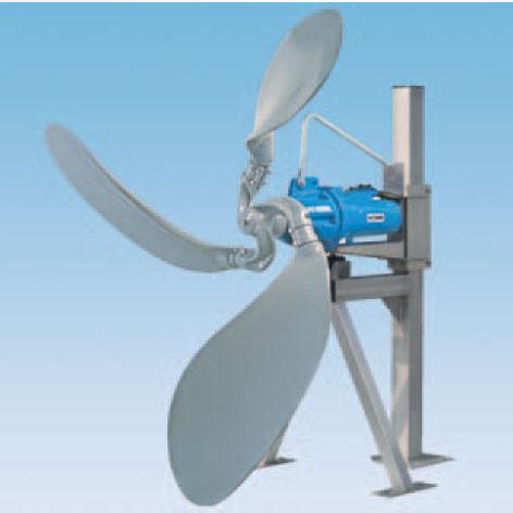 the chemical industry agitator / propeller / multipurpose / immersed