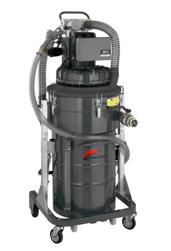 oil and chip vacuum cleaner / single-phase / industrial / compact