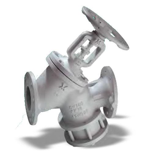 shut-off valve / Y / cast iron / for industrial applications