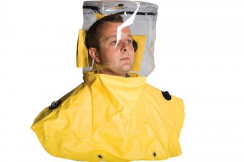 chemical protection hood / PVC