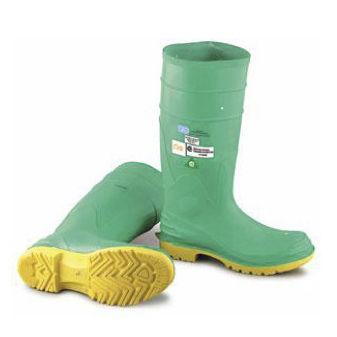 construction safety boot / chemical protection / fire-retardant / in plastic