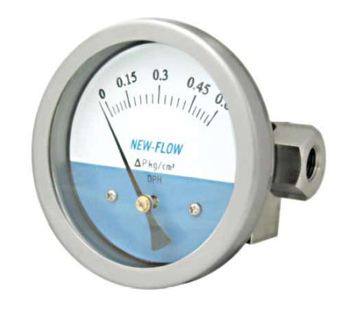 pressure gauge / piston type / differential / dial / process