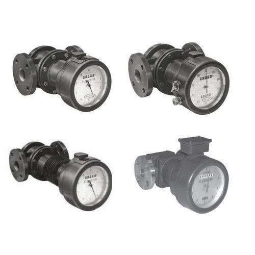 positive displacement flow meter / for fuel / in-line / stainless steel