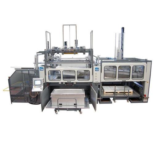 fully-automatic thermoformer / roll-fed / for packaging / industrial