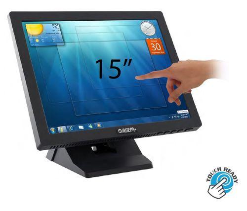 LCD monitor / resistive touch screen / 1024 x 768 / wall-mount