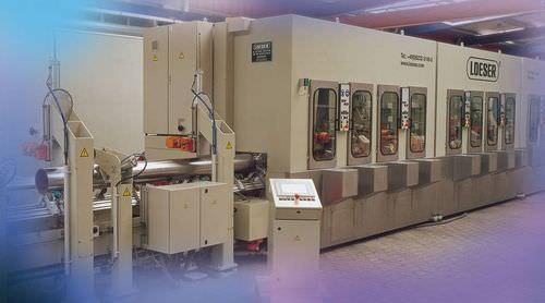 centerless grinding machine / numerical control / polishing / deburring