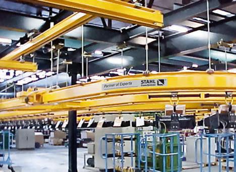 lightweight overhead traveling crane / monorail