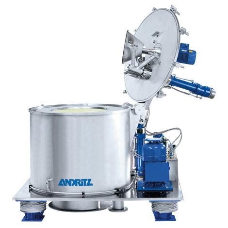 process centrifuge / cleaning / vertical / automatic peeler