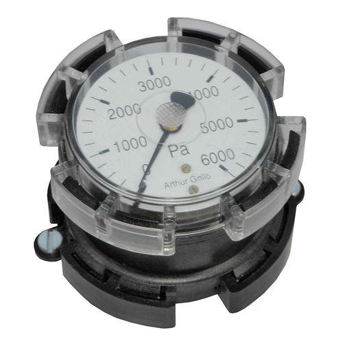 diaphragm pressure gauge / differential / analog / dial