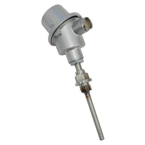 resistance temperature probe / Pt100 / HART interface / threaded