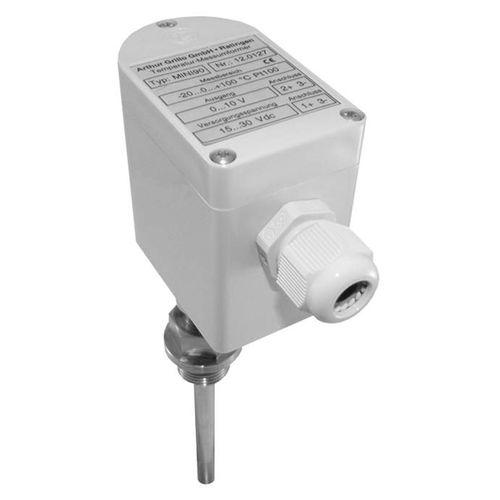 relative humidity transmitter / duct-mount / with temperature measurement