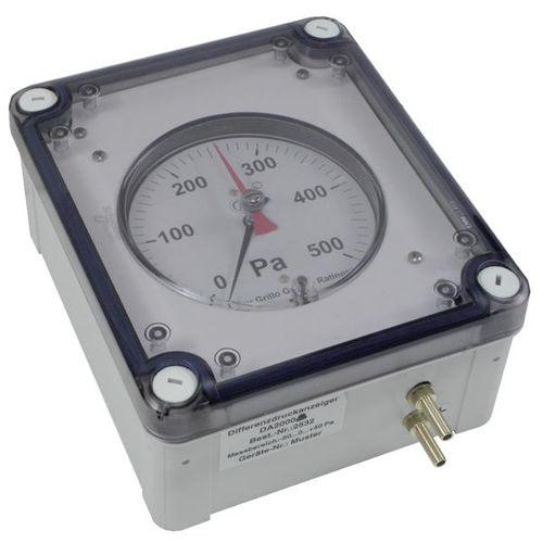 diaphragm pressure indicator / differential / dial / IP66