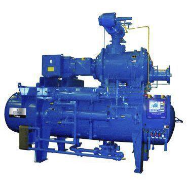 gas compressor unit / screw / stationary