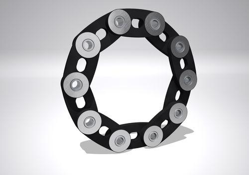 flexible coupling / shaft / for pumps / for compressors