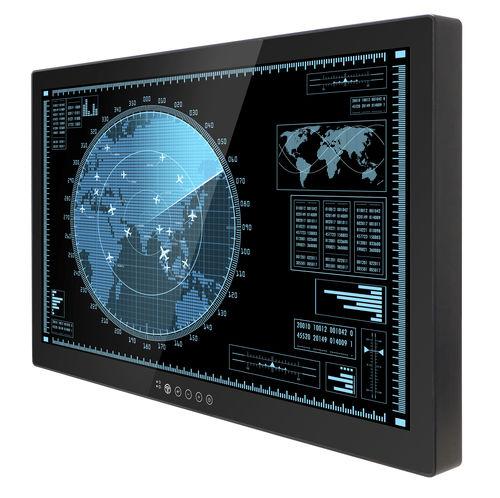 LCD monitor / 3840 x 2160 / MIL-STD-810 / for military applications