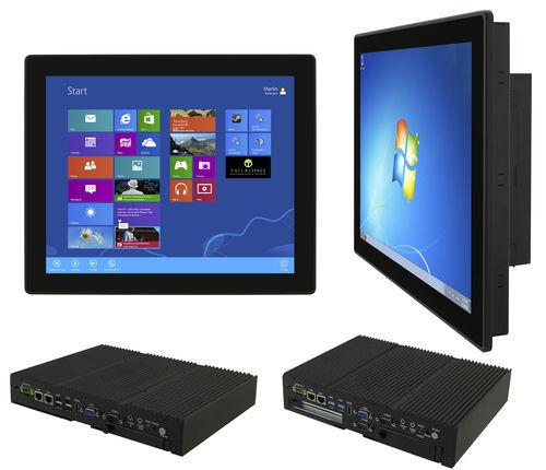 LCD panel PC / Intel Bay Trail / Broadwell / fanless