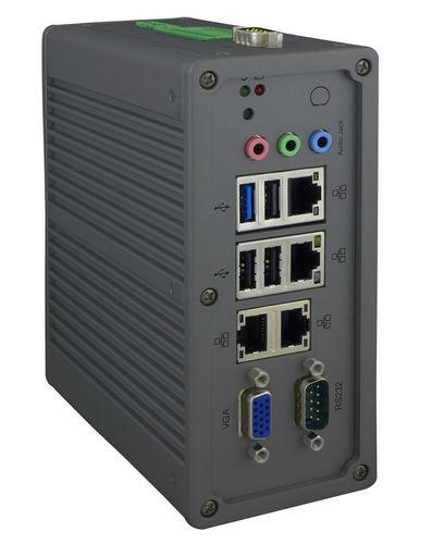 DIN rail PC / box / Intel® Celeron Quad Core / industrial