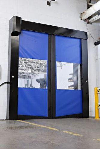 horizontal roll-up doors / industrial / indoor / for cold storage warehouse