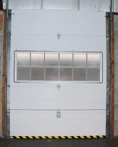 sectional doors / lift-and-slide / industrial / indoor