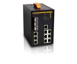 industrial network switch / PoE / managed / 6 ports