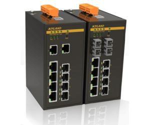 serial device server / Ethernet / with administered Ethernet switch