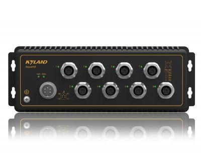 industrial ethernet switch / unmanaged / 8 ports / EN50155