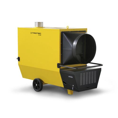 mobile hot air generator / fuel oil / with chimney