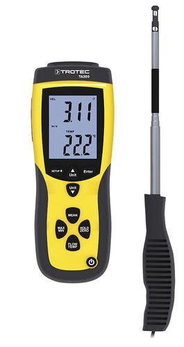 hot-wire thermo-anemometer / portable