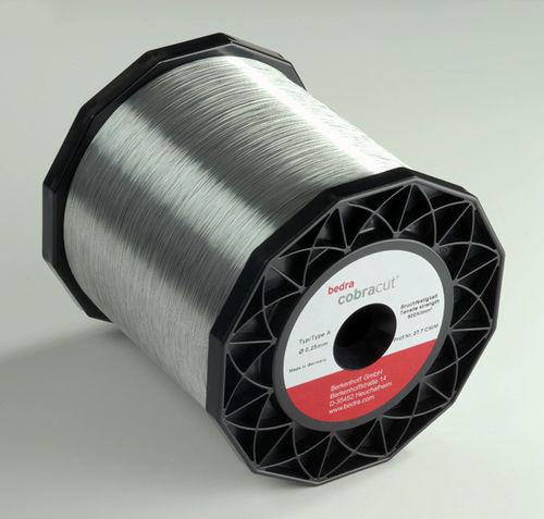 zinc-coated EDM wire / brass / precision / high-speed