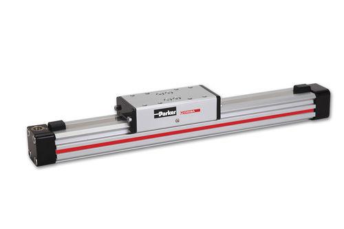 linear actuator / pneumatic / rodless / double-acting
