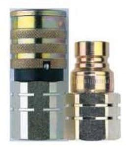 hydraulic quick coupling / pollution control