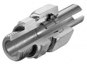 threaded fitting / straight / high-pressure