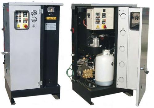 hot water cleaner / stationary / high-pressure