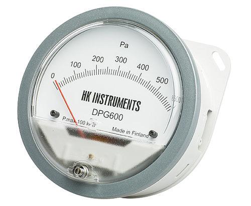 diaphragm pressure gauge / differential / dial / for air