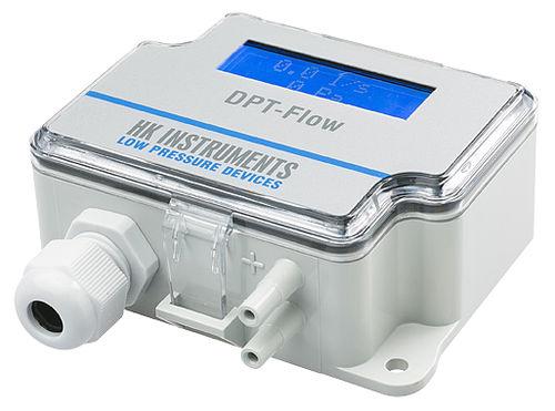 Pitot tube flow meter / differential-pressure / for air / in-line