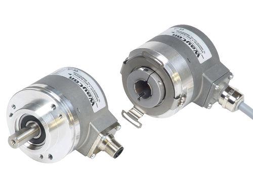 multi-turn rotary encoder / absolute / blind-shaft / PROFIBUS