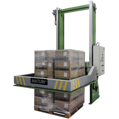 horizontal strapping machine / pallet / automatic