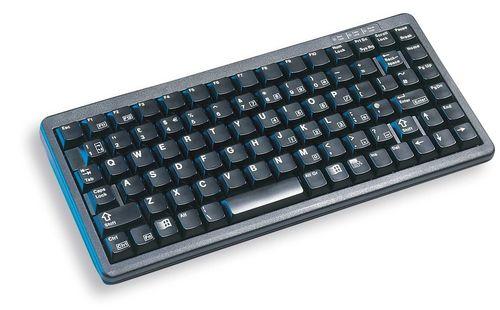 panel-mount keyboard / with trackball / metal / USB