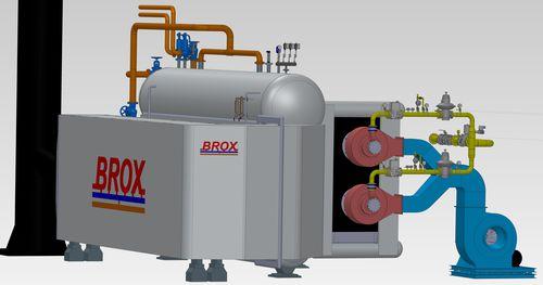 water tube boiler / superheated steam