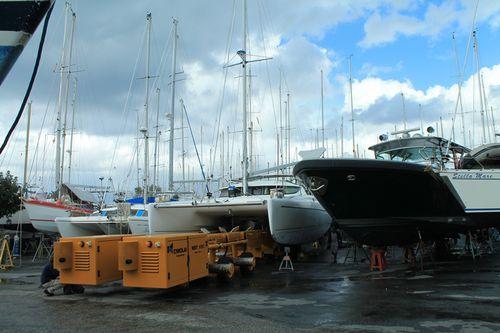 self-propelled trailer / more than 6 axles / for boats