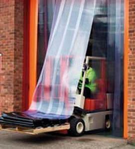 flexible strip doors / exterior / industrial / PVC