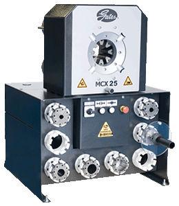 hose crimping machine / semi-automatic / compact