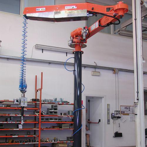 pneumatic manipulator arm / with gripping tool / with suction cup / with clamping system