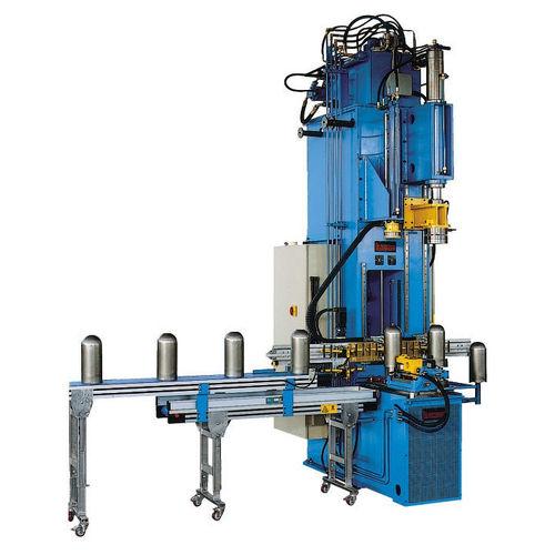 automatic punching machine / for fire extinguishers / forming