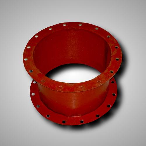 axial pipe expansion joint / polyester / sleeve