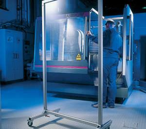 laser protection screen