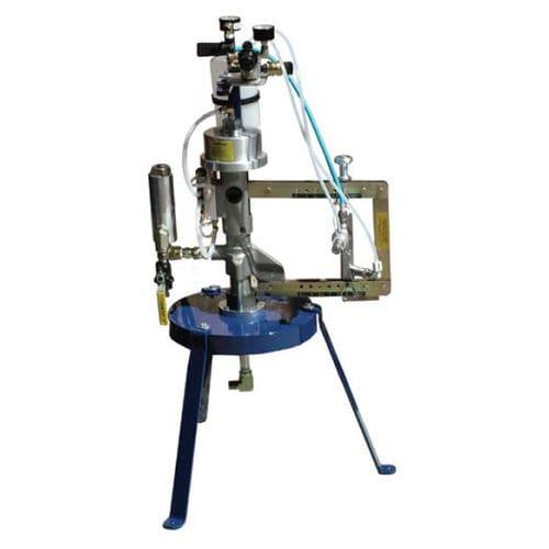 gelcoat spraying unit / stainless steel / for small parts / aluminum